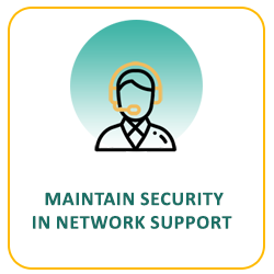 wiki-NETWORK2 Maintain security in network support