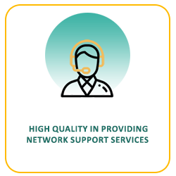 wiki-NETWORK4 High quality in providing network support services