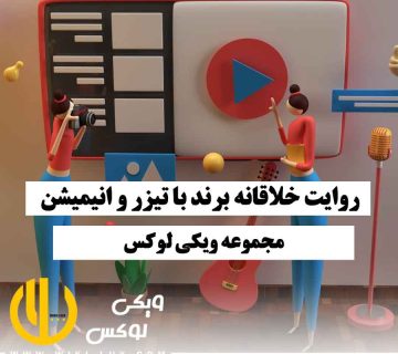 چند شخصیت کارتونی که نمایانگر روایت خلاقانه برند با استفاده از تیزر و انیمیشن هستند
